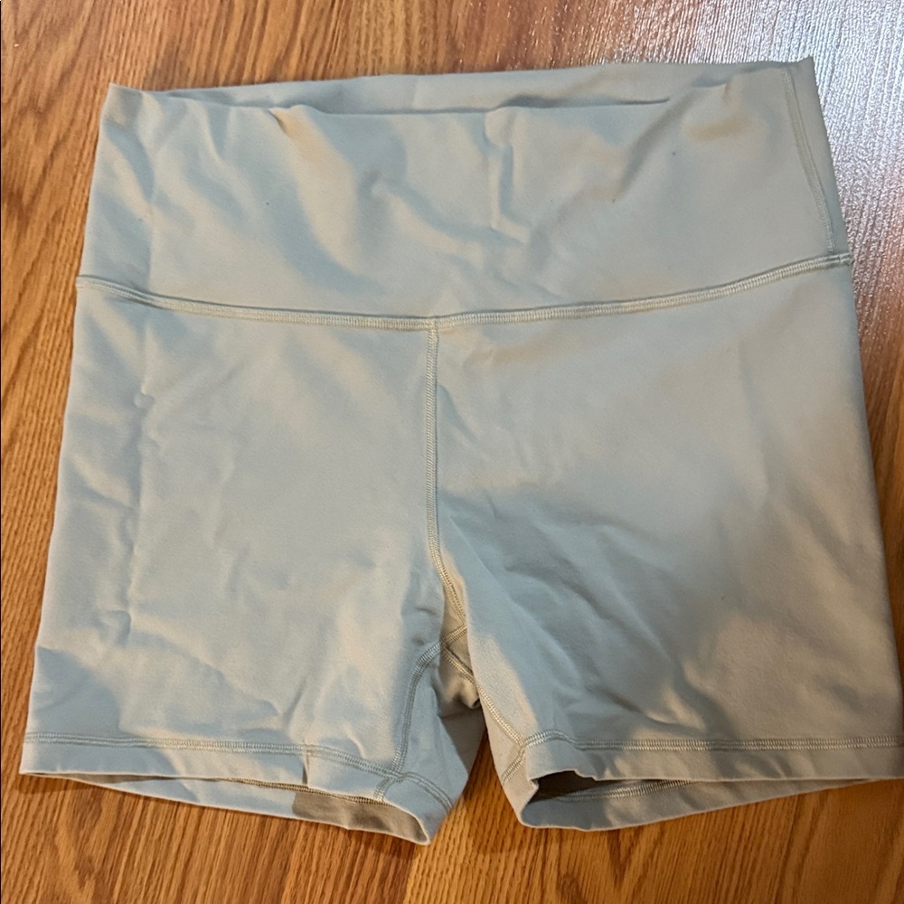 Aritzia Light Green Shorts